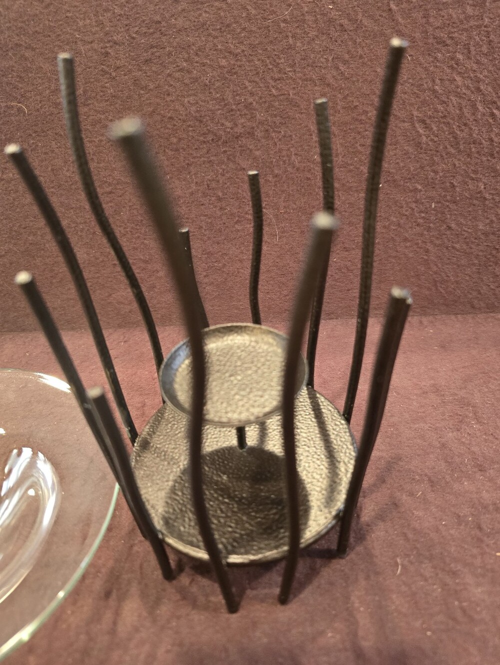 PartyLite Sabor Isleno Aroma Melts Warmer Wax/Candle Metal & Glass P95077 - Picture 4 of 6